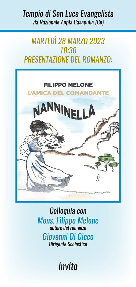 PRESENTAZIONE DEL LIBRO NANNINELLA, L'AMICA DEL COMANDANTE